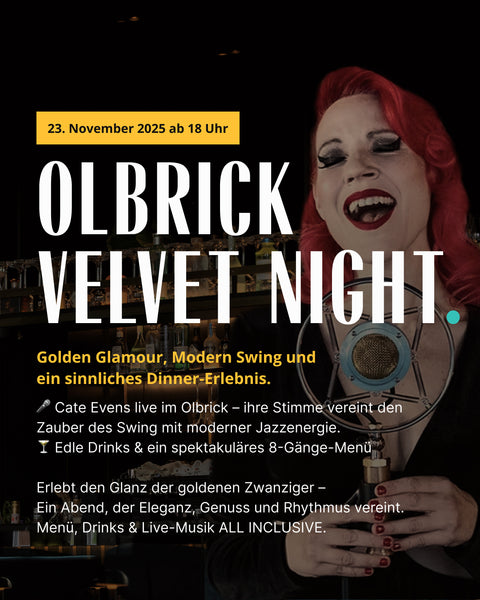 Tischreservierung "OLBRICK VELVET NIGHT" - 23.11.2025