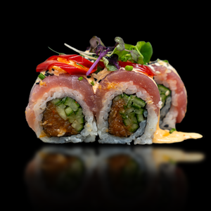 SPICY DOUBLE TUNA ROLL - 8 PIECES