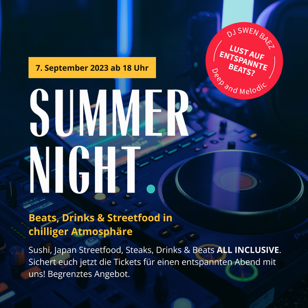 Ticket für die zweite "Olbrick Summer Night"